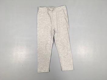 Legging gris chiné noeud