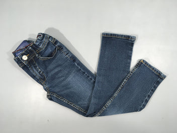 Jeans Slim, genoux légèrement rapés