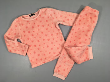 Pyjama 2 pcs softy rose coeurs