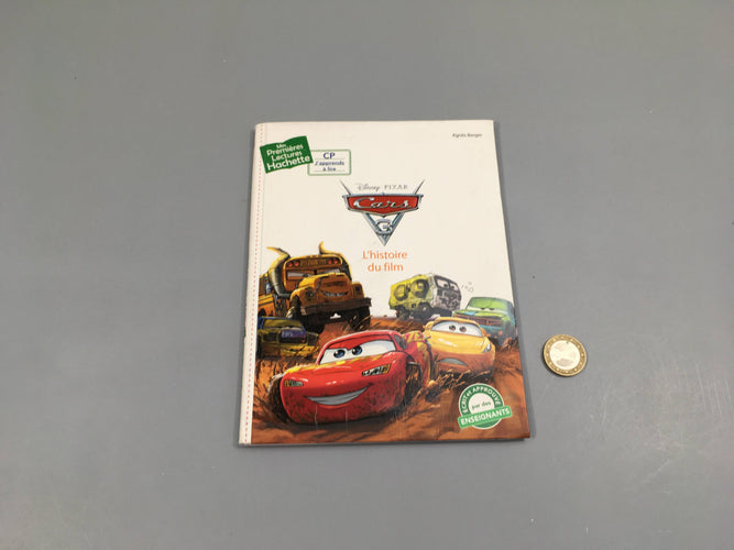 Cars 3 L'histoire du film -J'apprends à lire-Couverture cornée sur le haut, moins cher chez Petit Kiwi