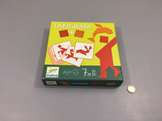 Tangram en bois, 7-99a - complet, moins cher chez Petit Kiwi