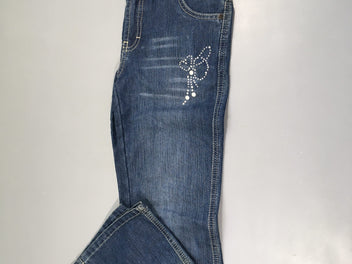 NEUF Jeans ample strass