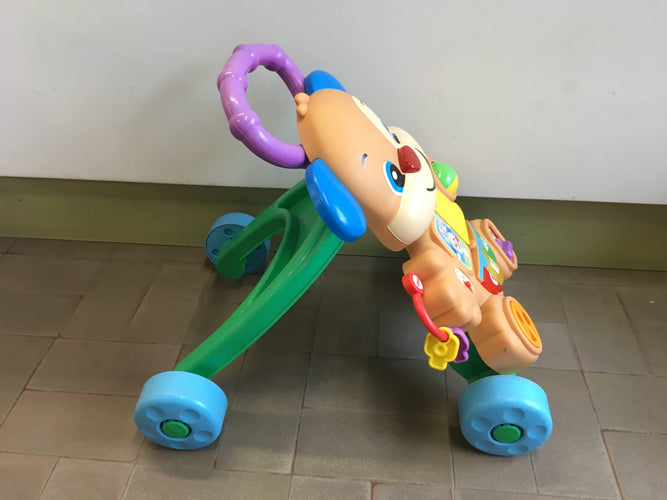 Pousseur Fisher Price Puppy le Chien-Fonctionne, moins cher chez Petit Kiwi