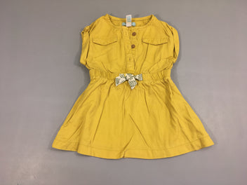 Robe m.c jaune