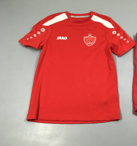 T-shirt m.c de sport rouge Jako, moins cher chez Petit Kiwi