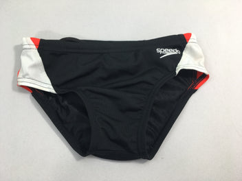 Maillot Speedo  noir/ rouge/blanc