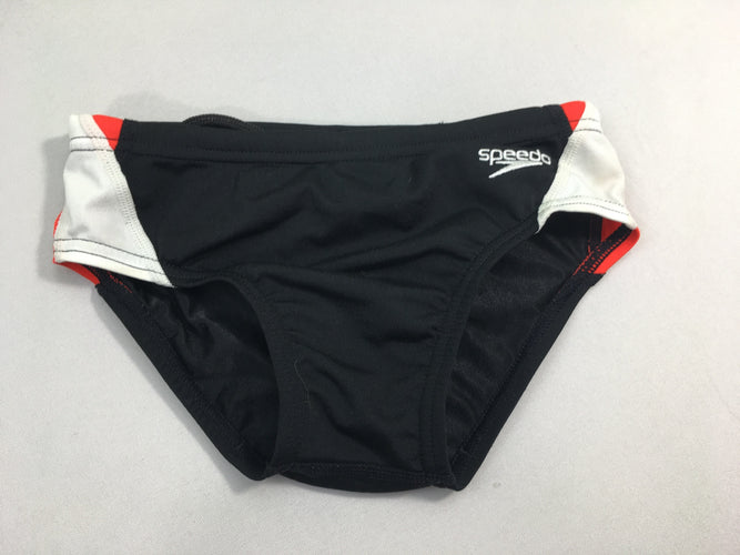 Maillot Speedo  noir/ rouge/blanc, moins cher chez Petit Kiwi