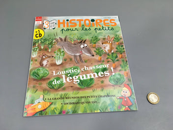 Loustic, chasseur de légumes! + CD sous blister -Histoires pour les petits