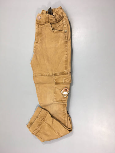 Pantalon cargo ocre, moins cher chez Petit Kiwi