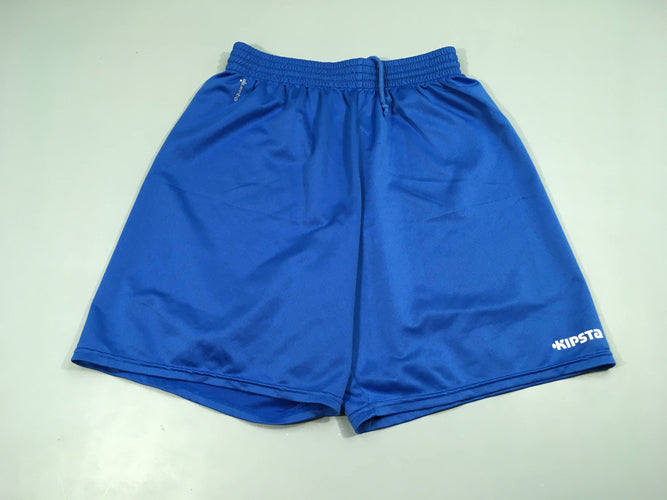 Short de sport bleu kipsta, moins cher chez Petit Kiwi