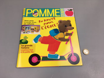 Pomme d'api En route pour l'école!