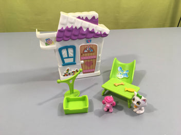 Pinypon Mini maison + accessoires (voir photo) Vendu sans personnage