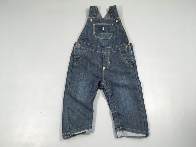 Salopette Denim à revers, moins cher chez Petit Kiwi