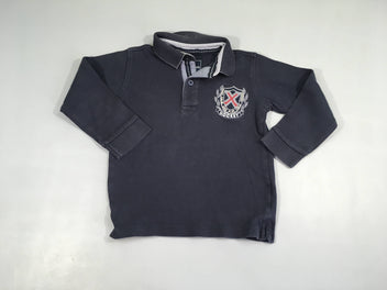 Polo ml jersey bleu marine Hockey