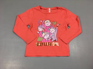 T-shirt m.l orangé Cool girl Lapins