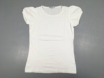 T-shirt m.c blanc flammé