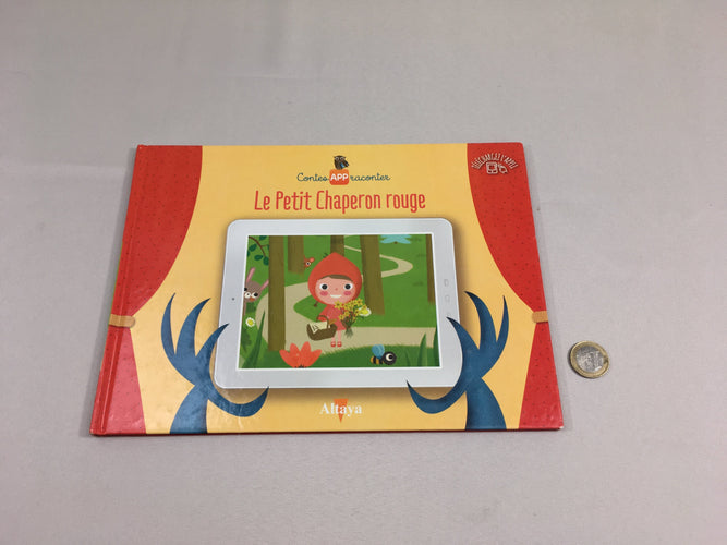 Le petit chaperon rouge, contesAPPraconter, moins cher chez Petit Kiwi