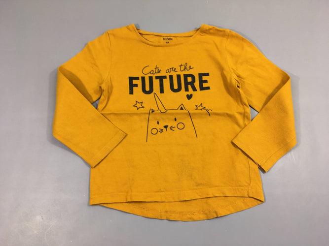 T-shirt m.l moutarde Future-Bouloché, moins cher chez Petit Kiwi