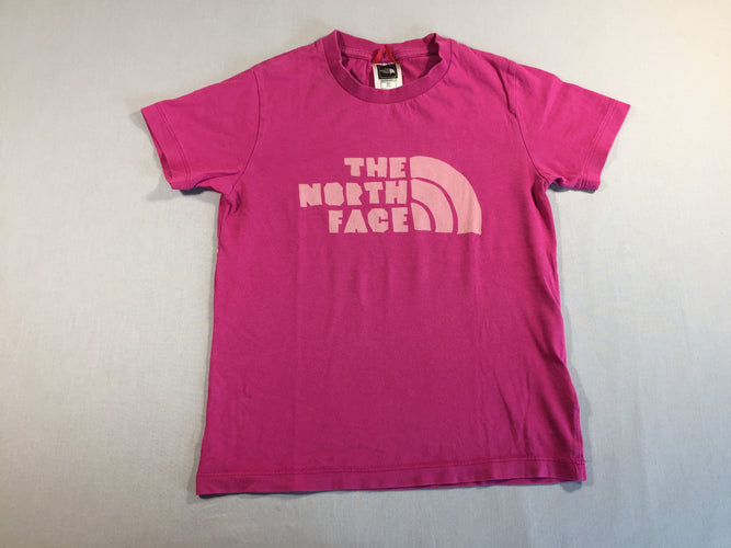 The North Face -  T-shirt m.c fushia, moins cher chez Petit Kiwi