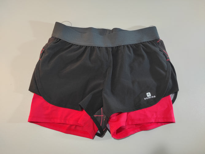 Short de sport noir rose seconde main occasion pour 3.50