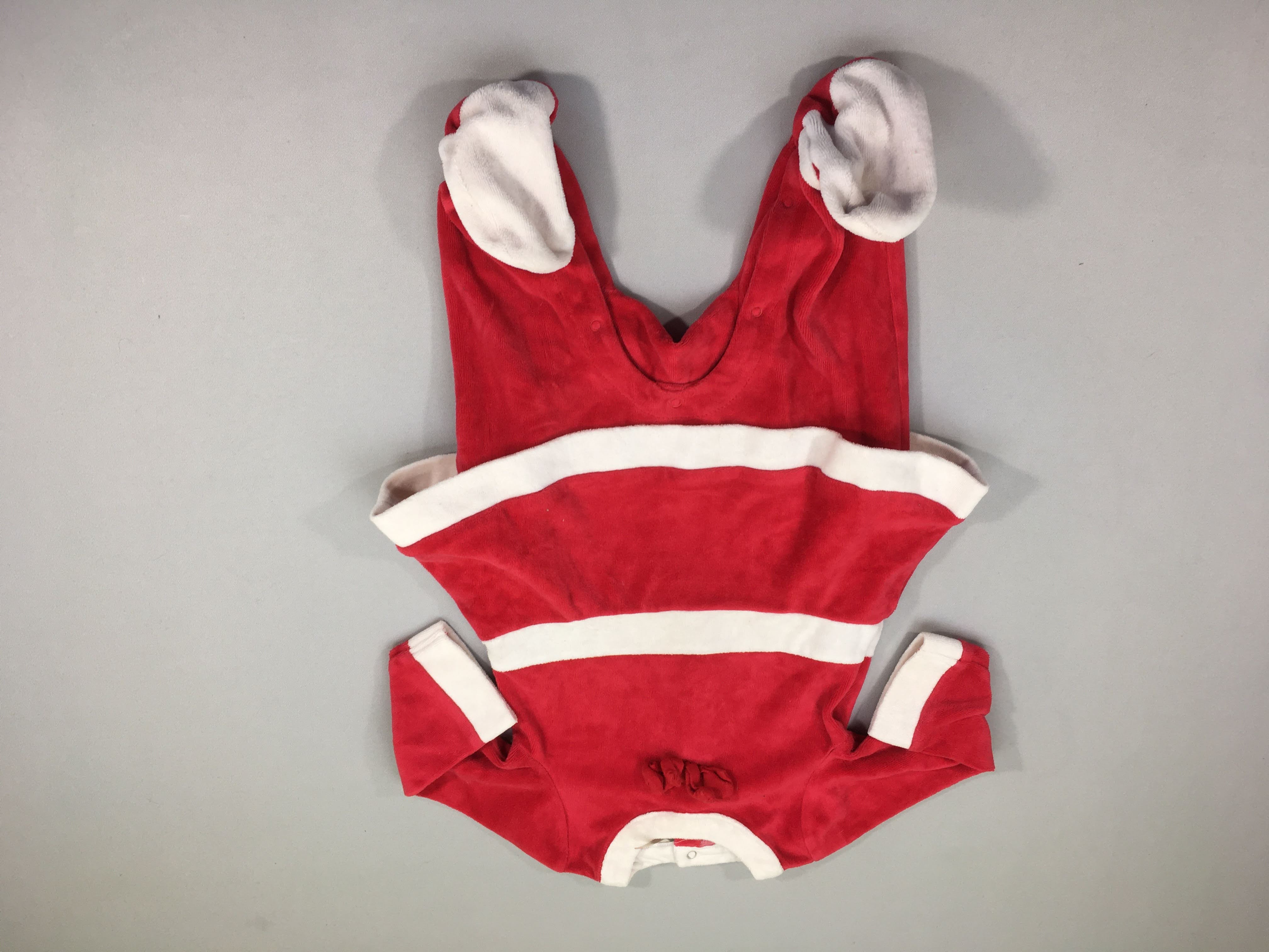 Pyjama velours rouge robe Noël