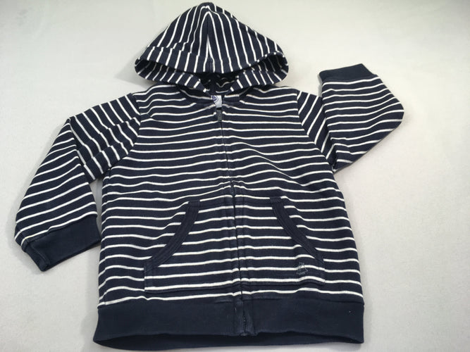 Sweat capuche best sale petit bateau